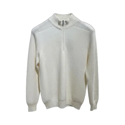Gran Sasso Half-Zip Knitted Jumper
