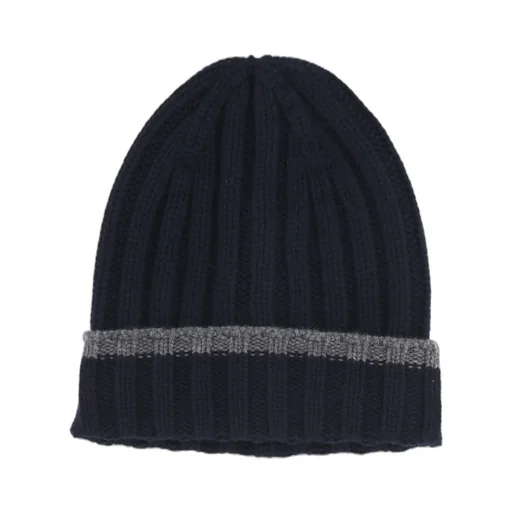 Gran Sasso Ribbed Beanie Hat