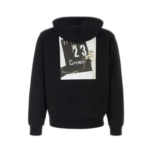 Givenchy Couture Seam Regular Fit Drawstring Hoodie