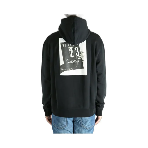 Givenchy Couture Seam Regular Fit Drawstring Hoodie