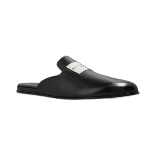 Givenchy Label Logo Patch Slip-On Mules