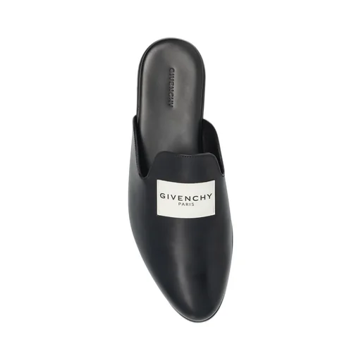 Givenchy Label Logo Patch Slip-On Mules