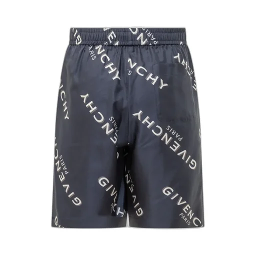Givenchy Logo Shadow Printed Bermuda Shorts