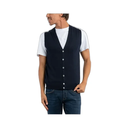 Gran Sasso V-Neck Knitted Vest