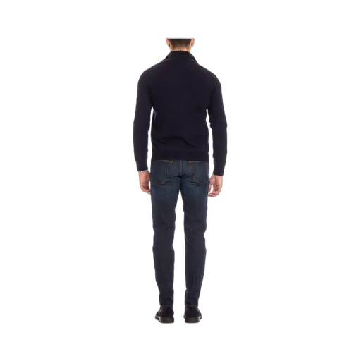Gran Sasso Long Sleeve Zip-Up Cardigan