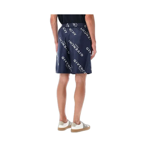 Givenchy Logo Shadow Printed Bermuda Shorts