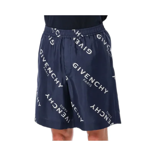 Givenchy Logo Shadow Printed Bermuda Shorts