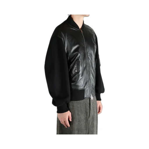 Givenchy Leather Bomber Jacket