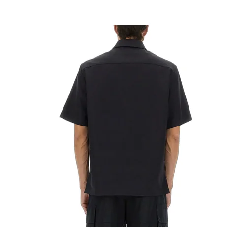 Givenchy Paris Signature Embroidered Short-Sleeved Shirt