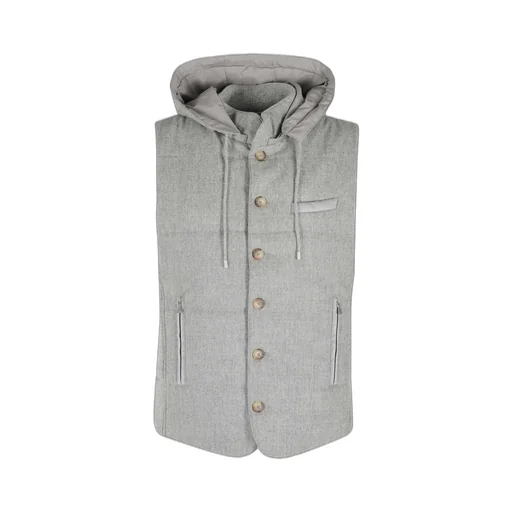 Gran Sasso Hooded Wool Vest