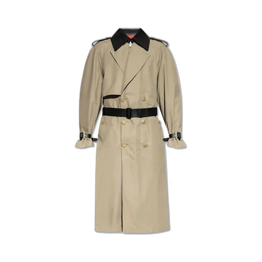 Givenchy Collar Belt Detailed Trench Coat