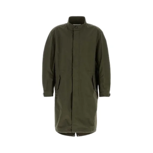 Givenchy Logo Printed Funnel Neck Parka