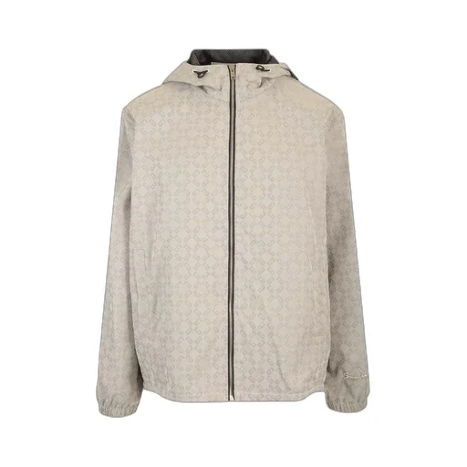 Givenchy Monogram 72-Jacquard Hooded Windbreaker