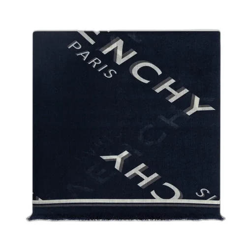 Givenchy Paris Logo Printed Scarf