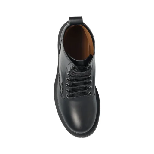 Givenchy Round Toe Lace-Up Boots