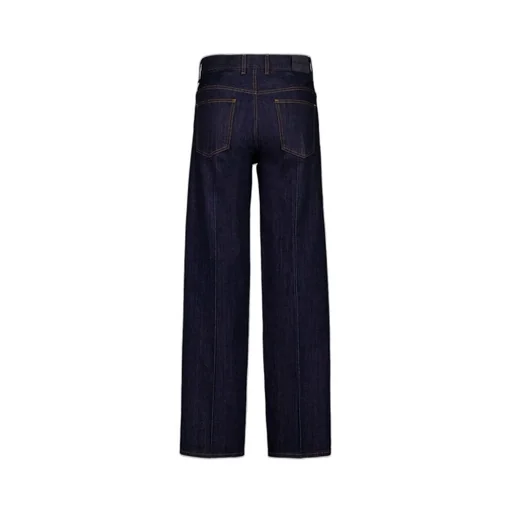 Givenchy Logo Patch Wide-Leg Jeans