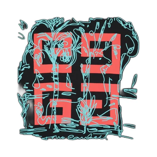 Givenchy 4G Logo Printed Crewneck T-Shirt