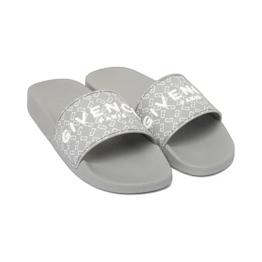 Givenchy Logo Patch Monogrammed Sandals