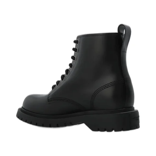 Givenchy Round Toe Lace-Up Boots
