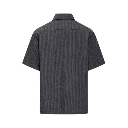 Givenchy Paris Logo Embroidered Denim Shirt