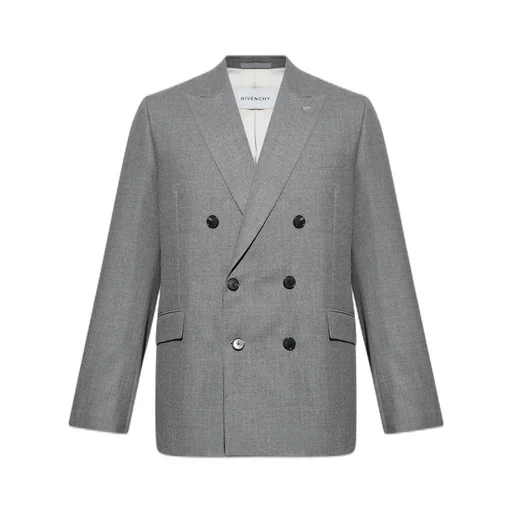 Givenchy Double Breasted Button-Up Blazer