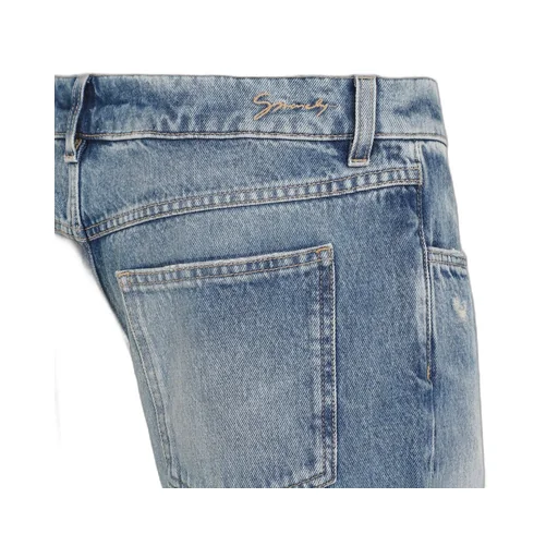 Givenchy Logo Embroidered Distressed Jeans