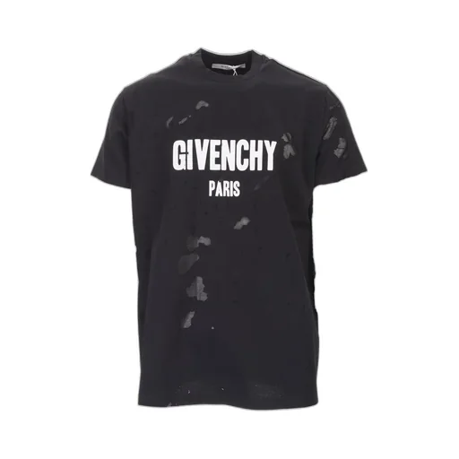 Givenchy Paris Logo Print Crewneck T-Shirt