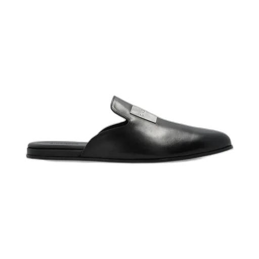 Givenchy Logo Patch Slip-On Flat Shoes