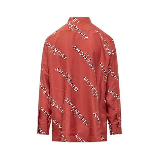 Givenchy Logo Printed Long-Sleeve Shirt