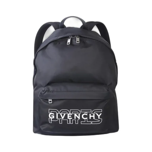 Givenchy Paris Logo Print Backpack