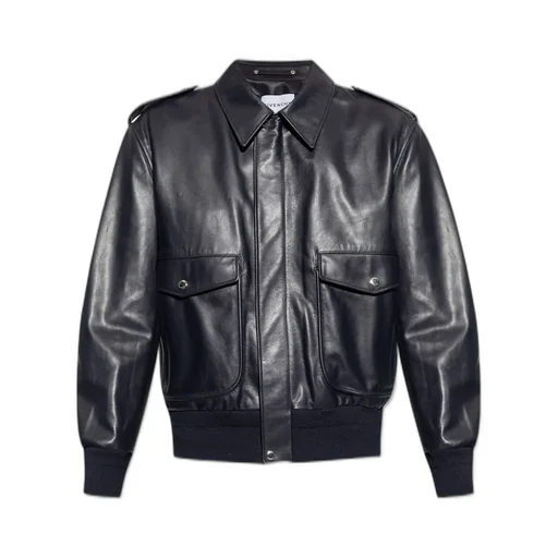Givenchy Pocket Detailed Aviator Jacket