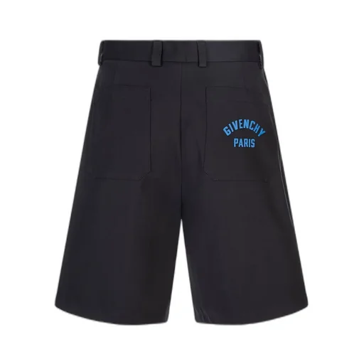 Givenchy Paris Logo Embroidered Bermuda Shorts