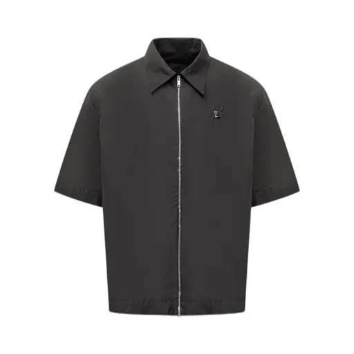 Givenchy 4G Plaque Zipped Shirt