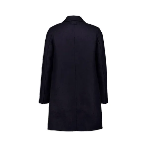 Givenchy Logo Patch Single-Breasted Coat