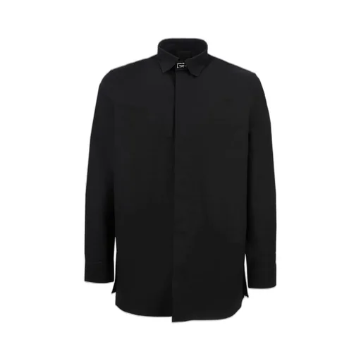 Givenchy 2G Clip Collared Long-Sleeved Shirt