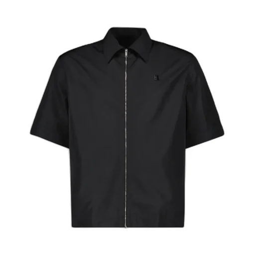 Givenchy 4G Plaque Zipped Shirt