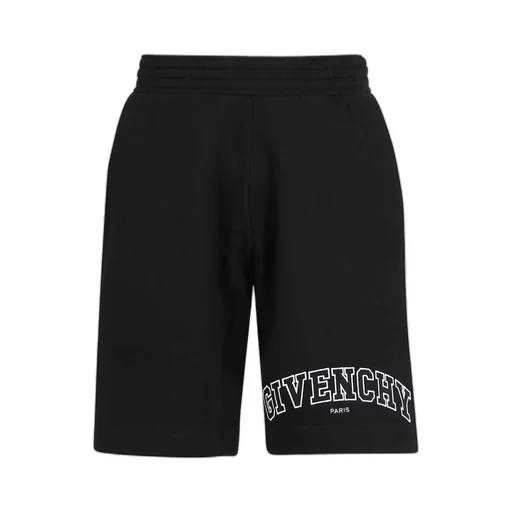 Givenchy Logo Printed Elastic Waist Shorts