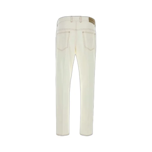 Givenchy Logo Patch Straight-Leg Jeans