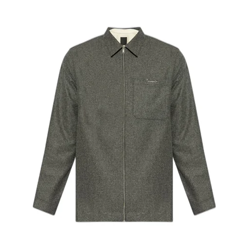 Givenchy 1952 Embroidered Zipped Shirt