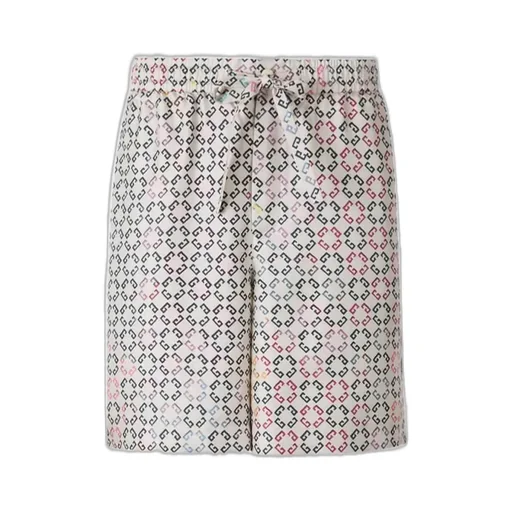 Givenchy Logo Printed Drawstring Bermuda Shorts