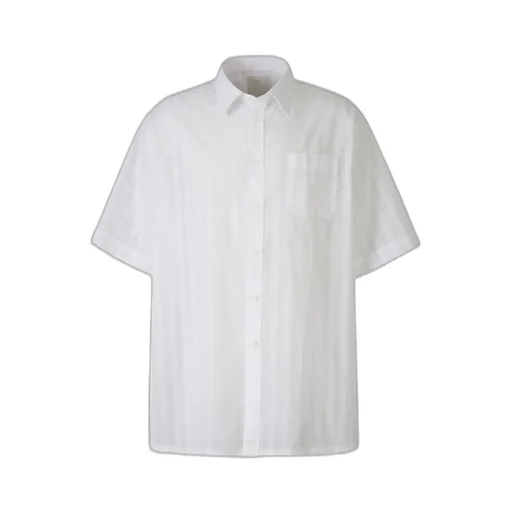 Givenchy Striped Chiffon Shirt