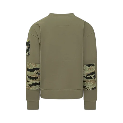 Givenchy Camo Patch Crewneck Sweatshirt