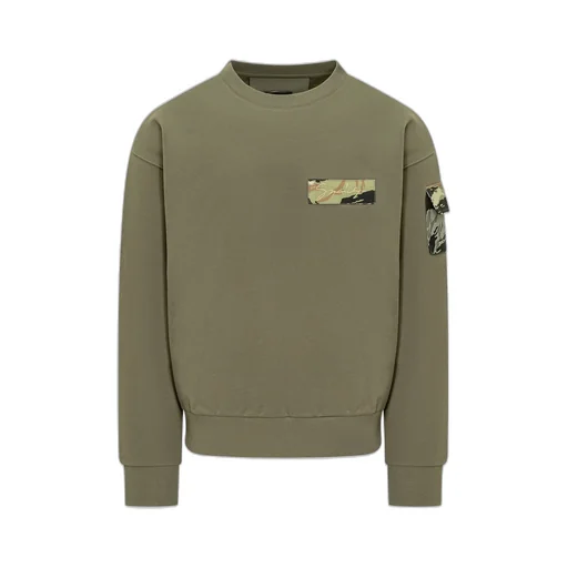 Givenchy Camo Patch Crewneck Sweatshirt