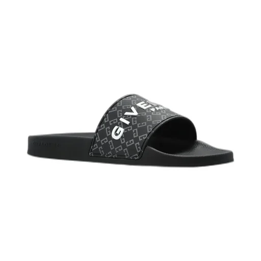 Givenchy Logo Patch Monogrammed Sandals
