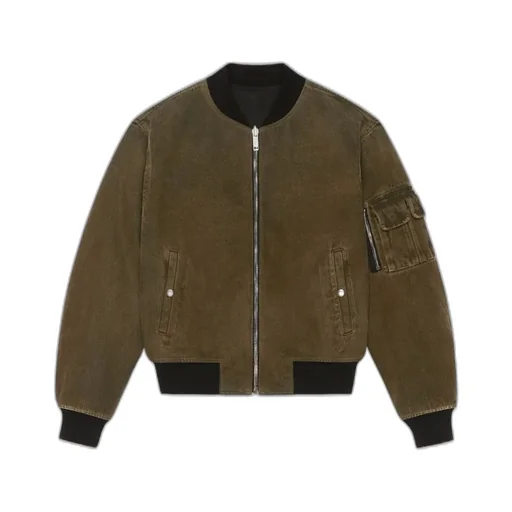 Givenchy Reversible Denim Bomber Jacket