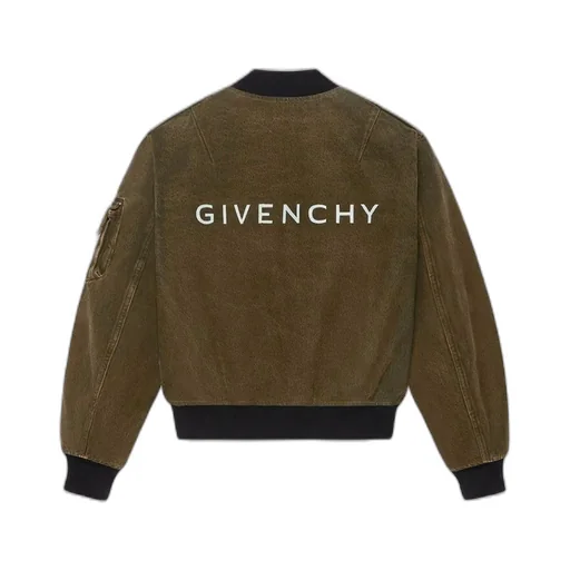 Givenchy Reversible Denim Bomber Jacket
