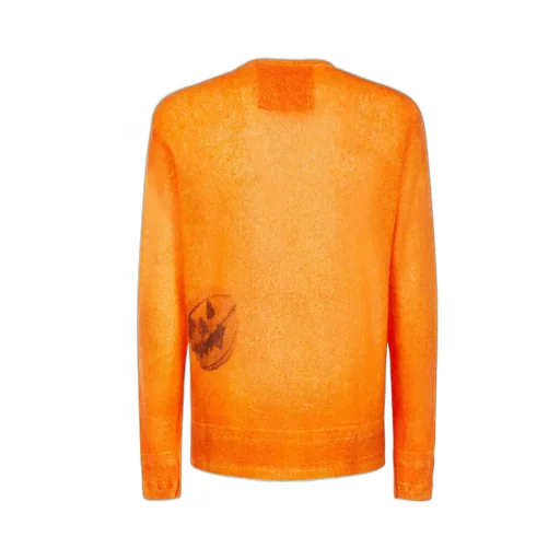 Givenchy Ceramics-Printed Crewneck Knit Jumper