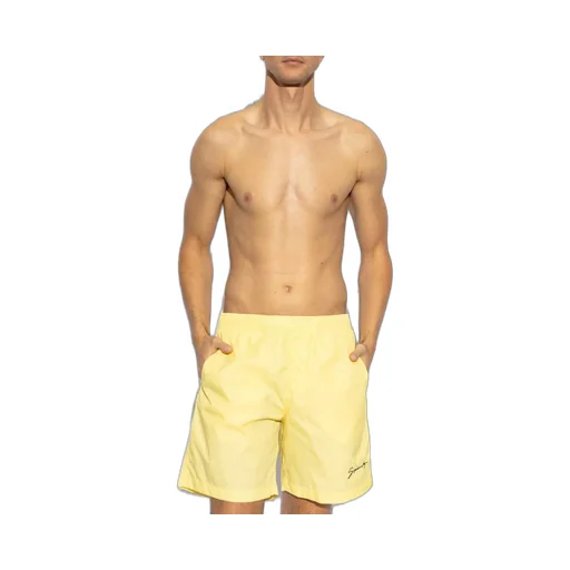 Givenchy Logo Embroidered Elastic-Waist Swim Shorts