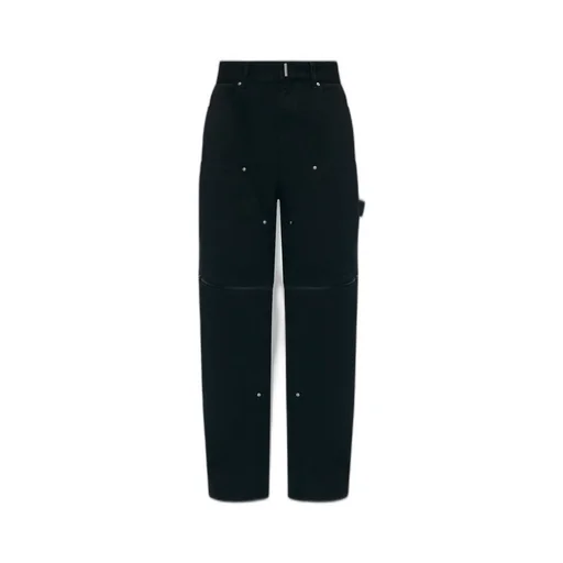 Givenchy High-Rise Wide-Leg Jeans