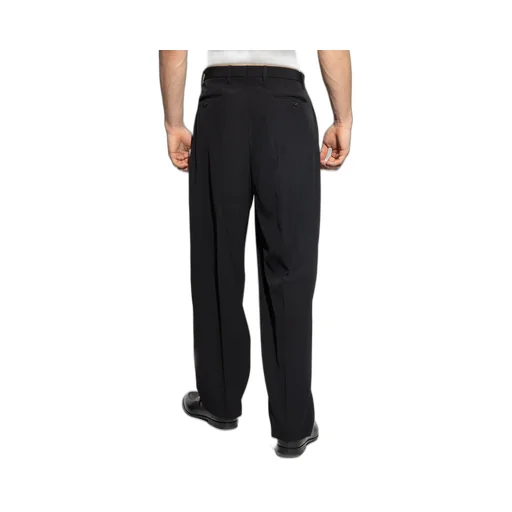 Givenchy Straight-Leg Creased Trousers